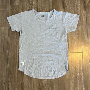 Lira Curved Hem Pocket Tee